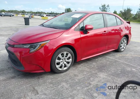 2020 Toyota Corolla Le из США, поврежденный, VIN 5YFEPRAE1LP091094